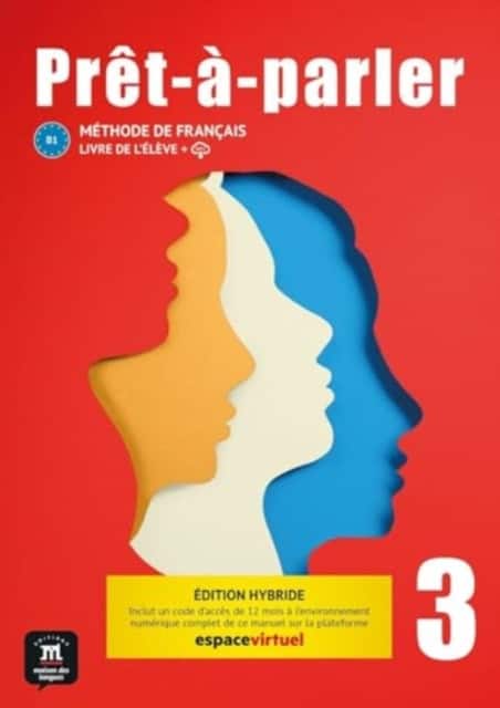 Pret-a-parler 3 Livre de leleve Ed. Hybride (B1) av Collectif