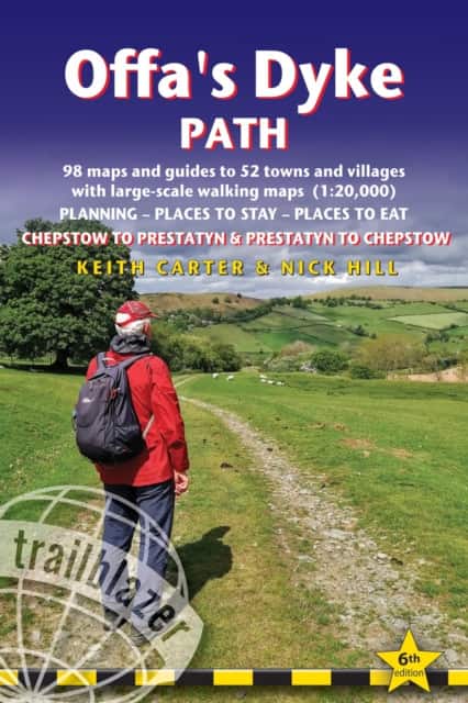 Offa's Dyke Path Trailblazer Walking Guide 6e av Keith Carter