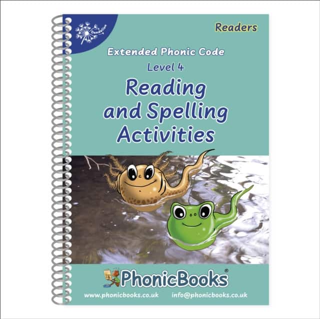 Phonic Books Dandelion Readers Reading and Spelling Activities Vowel Spellings Level 4 av Phonic Books