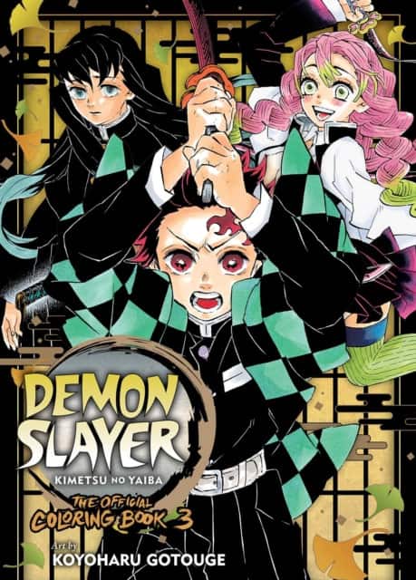 Demon Slayer: Kimetsu no Yaiba: The Official Coloring Book 3 av Koyoharu Gotouge