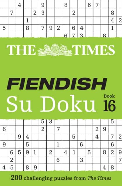 The Times Fiendish Su Doku Book 16 av The Times Mind Games