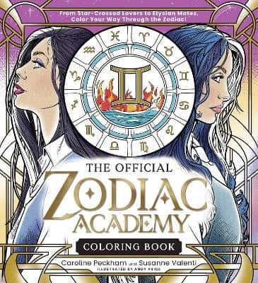 The Official Zodiac Academy Coloring Book av Caroline Peckham