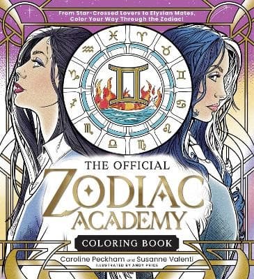 The Official Zodiac Academy Coloring Book