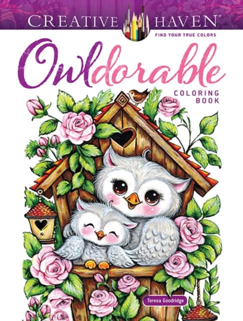 Creative Haven Owldorable Coloring Book av Teresa Goodridge