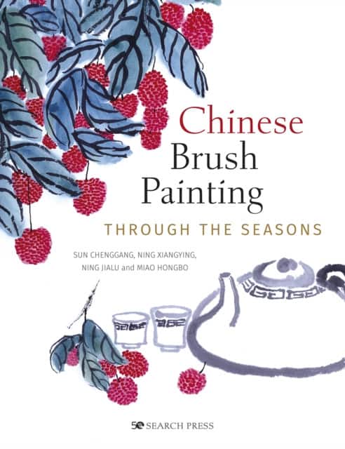 Chinese Brush Painting Through the Seasons av Miao Hongbo