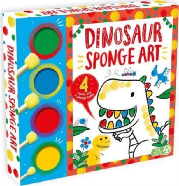 Dinosaur Sponge Art av Igloo Books Ltd