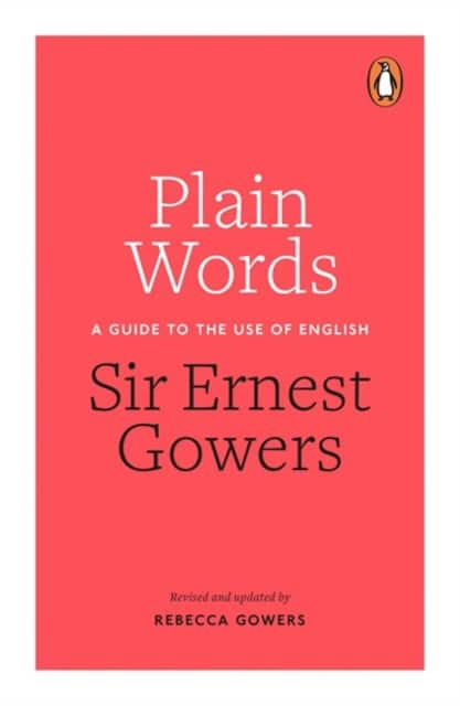 Plain Words av Rebecca Gowers