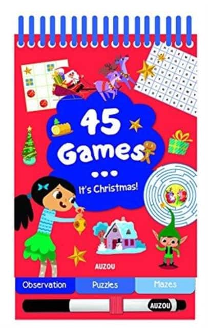45 Games it's Christmas av Auzou Publishing