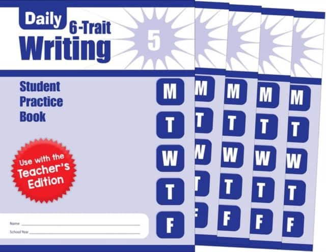 Daily 6-Trait Writing, Grade 5 Sb av Evan-Moor Educational Publishers