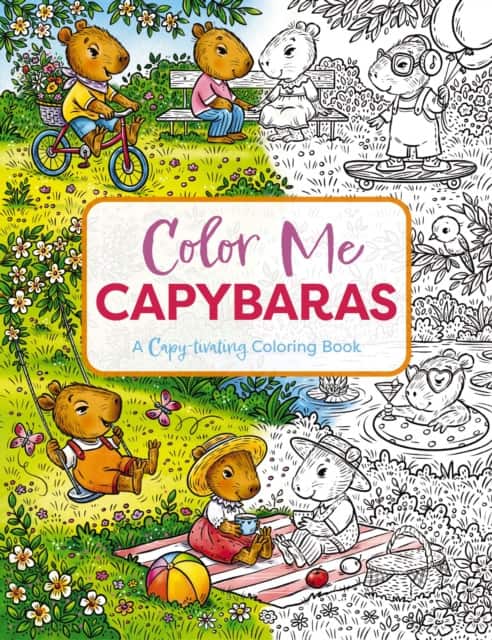 Color Me Capybaras av Editors of Cider Mill Press