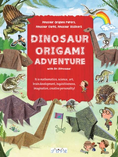 Dinosaur Origami Adventure with Dr. Dinosaur av Niwa Taiko