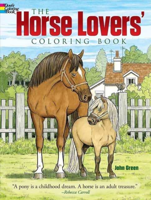 The Horse Lovers' Coloring Book av John Green
