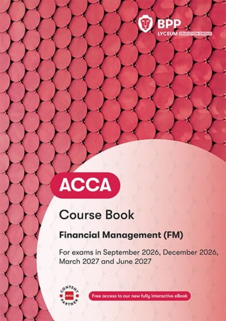 ACCA Financial Management