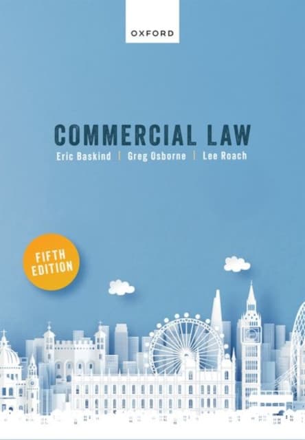 Commercial Law