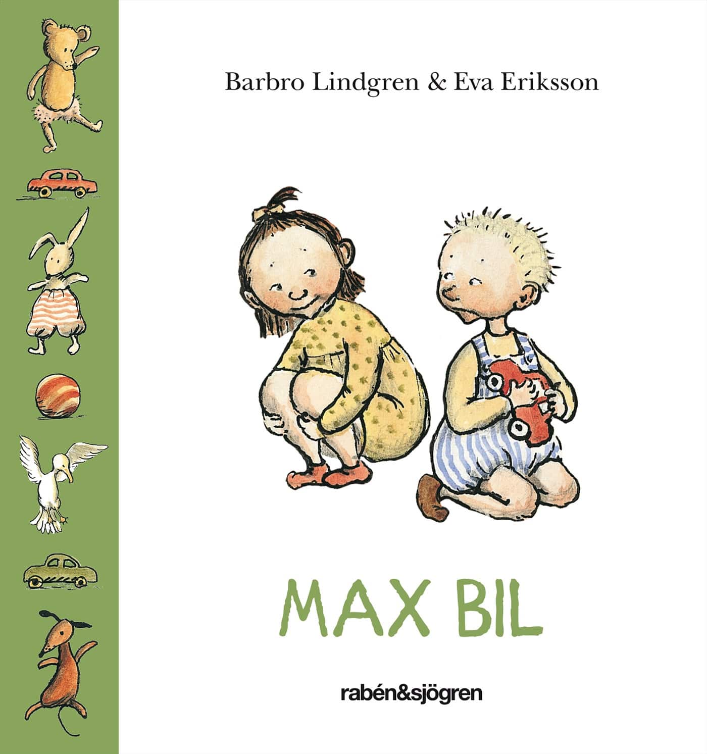 Max bil av Barbro Lindgren