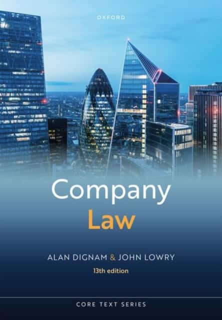 Company Law av Alan Dignam