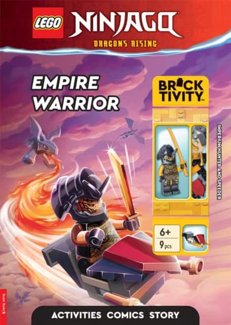 LEGO® NINJAGO®: Empire Warrior Activity Book (with Dragon Hunter minifigure and Speeder mini-build) av Buster Books