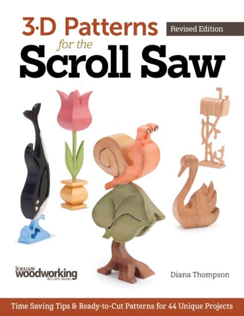 3-D Patterns for the Scroll Saw, Revised Edition av Diana L. Thompson
