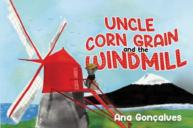 Uncle Corn Grain and the Windmill av Ana Goncalves