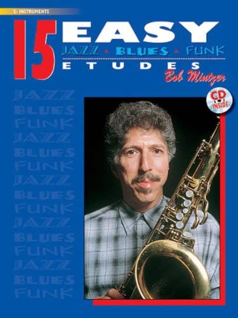 15 Easy Jazz, Blues & Funk Etudes - Eb Instr
