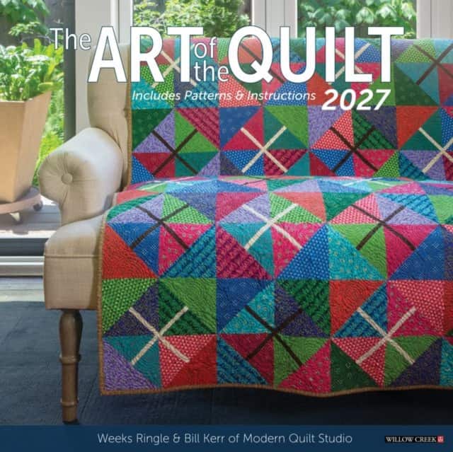 Art of the Quilt 2027 Wall av Willow Creek Press
