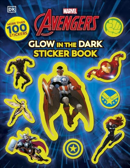Marvel Avengers Glow in the Dark Sticker Book av DK