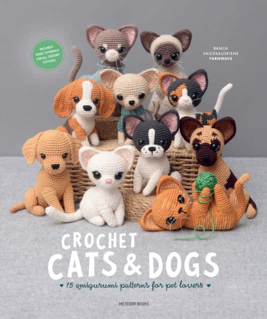 Crochet Cats & Dogs av Banga Vaicekauskienė