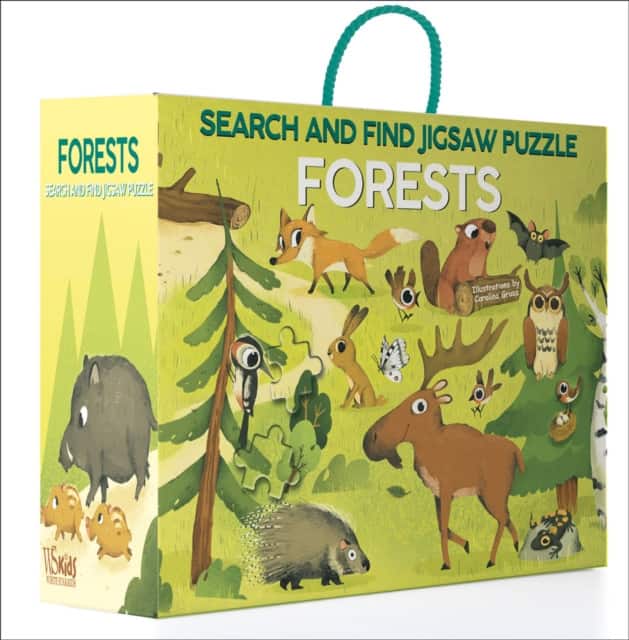 Forests: Search and Find Jigsaw Puzzle av Carolina Grosa