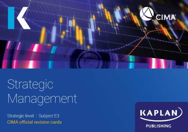E3 STRATEGIC MANAGEMENT - REVISION CARDS av Kaplan