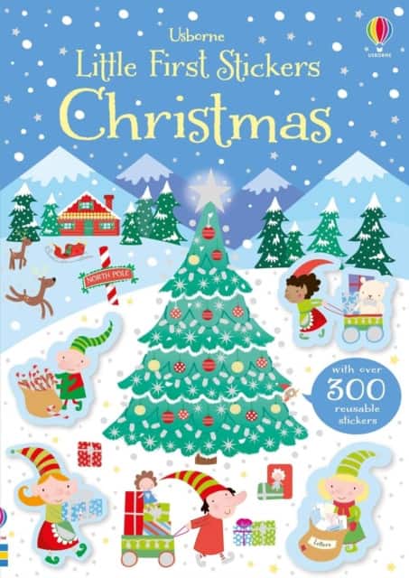 Little First Stickers Christmas av Kirsteen Robson