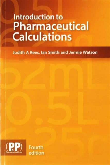 Introduction to Pharmaceutical Calculations av Judith A. Rees