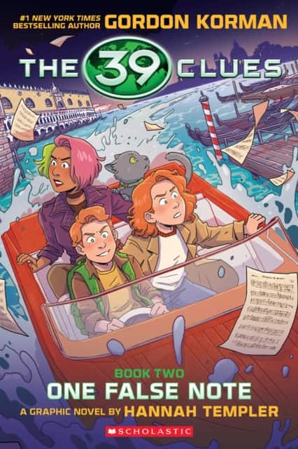 39 Clues: One False Note: A Graphic Novel (39 Clues Graphic Novel #2) av Gordon Korman