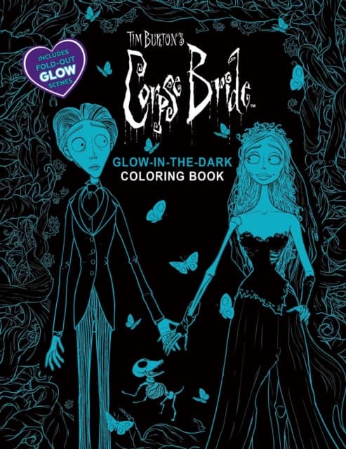 Tim Burton's Corpse Bride Glow-in-the-Dark Coloring Book