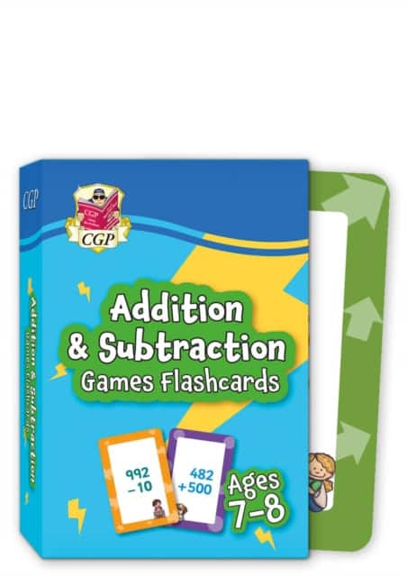 Addition & Subtraction Games Flashcards for Ages 7-8 (Year 3) av CGP Books