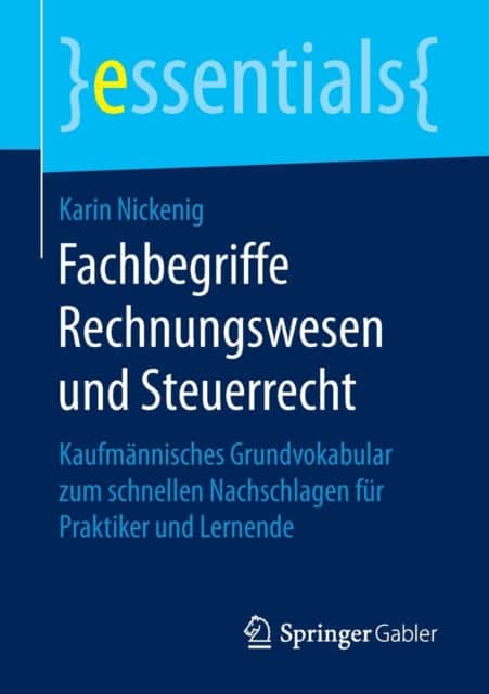 Fachbegriffe Rechnungswesen und Steuerrecht av Karin Nickenig