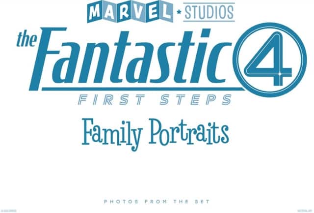 Marvel Studios' The Fantastic Four: First Steps - Family Portraits: Photos From The Set av Jess Harrold