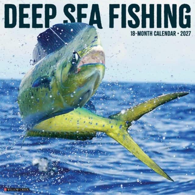 Deep Sea Fishing 2027 Wall av Willow Creek Press