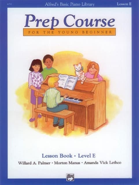 Alfred's Basic Piano Library Prep Course For The Young Beginner