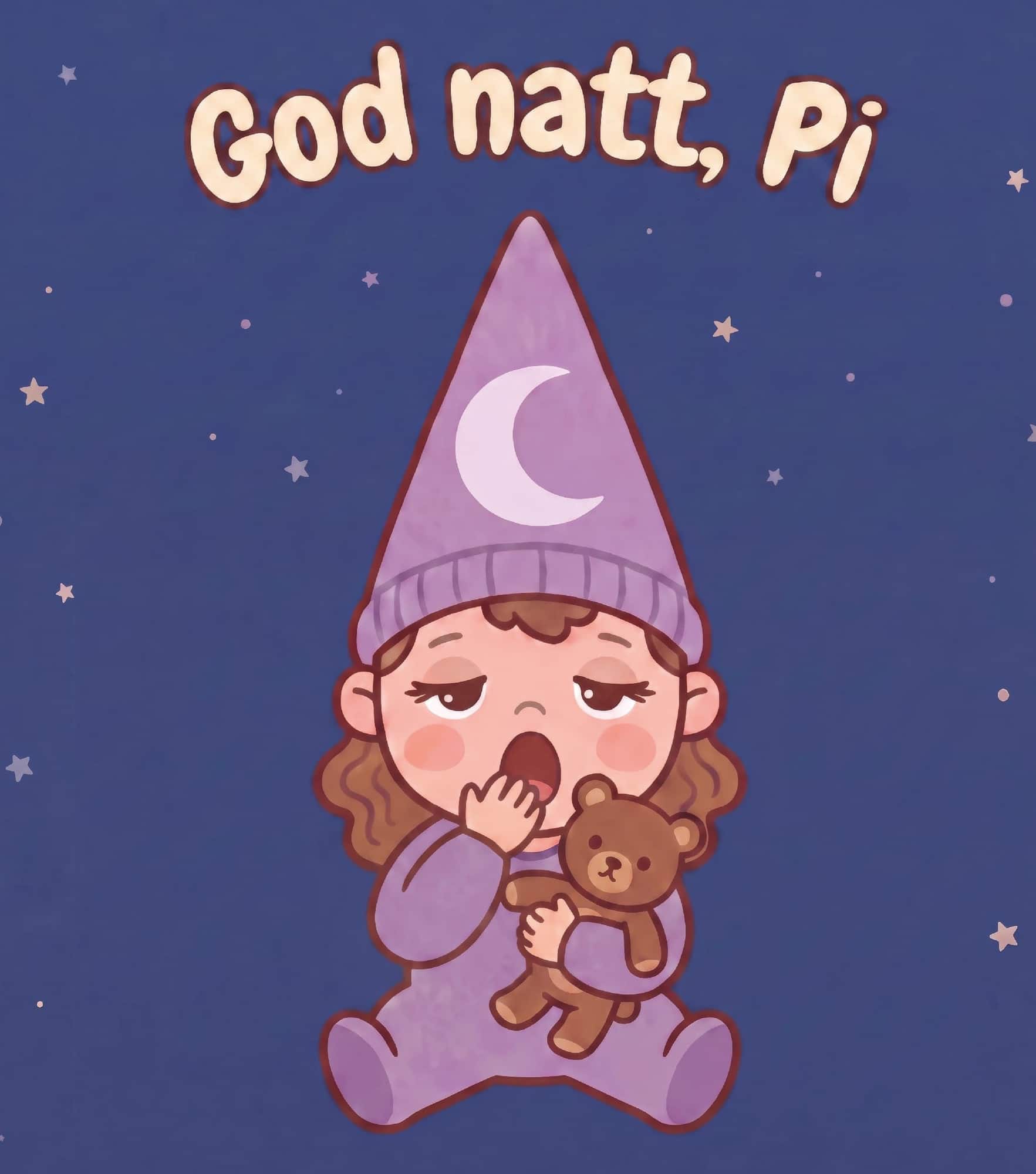God natt, Pi av Elin Vellamy