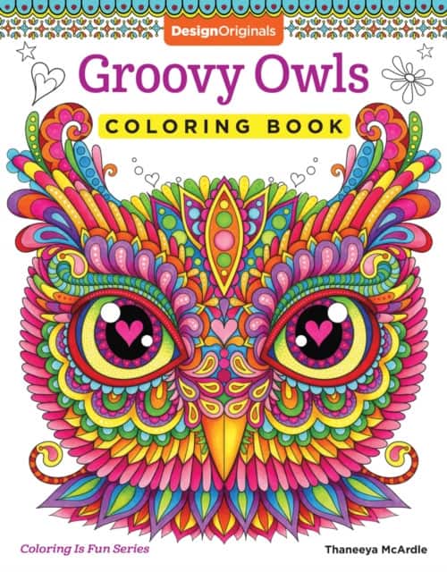Groovy Owls Coloring Book av Thaneeya McArdle