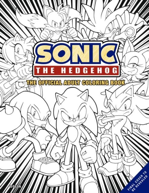 Sonic the Hedgehog: The Official Adult Coloring Book av Insight Editions