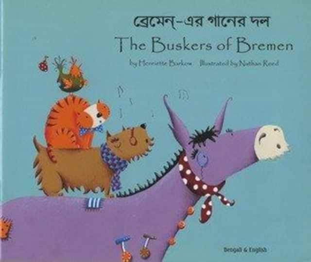 The Buskers of Bremen in Bengali and English av Henriette Barkow