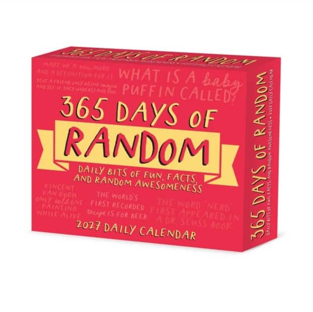 365 Days of Random 2027 Box av Willow Creek Press