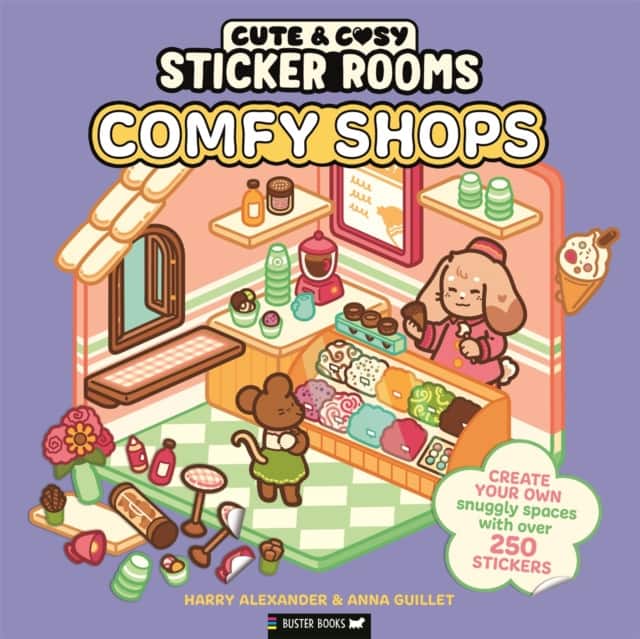 Sticker Rooms: Comfy Shops av Harry Alexander