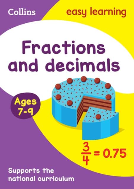 Fractions and Decimals Ages 7-9 av Collins Easy Learning