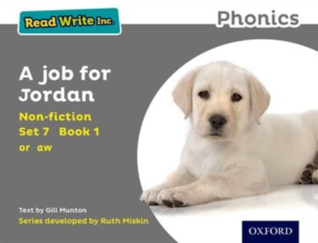 Read Write Inc. Phonics: A Job for Jordan (Grey Set 7 Non-fiction 1) av Gill Munton