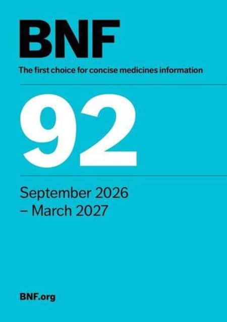 British National Formulary (BNF) 92 av Joint Formulary Committee