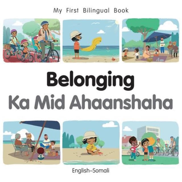 My First Bilingual Book-Belonging (English-Somali)