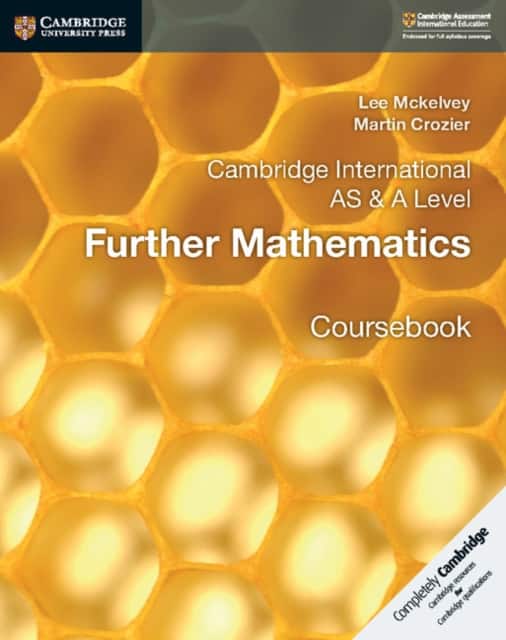 Cambridge International As & a Level Further Mathematics Coursebook av Lee Mckelvey