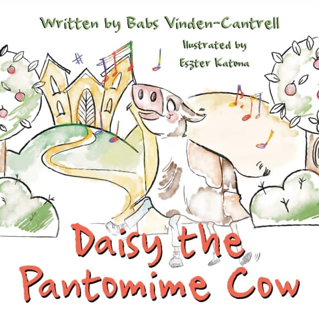 Daisy the Pantomime Cow av Babs Vinden-Cantrell